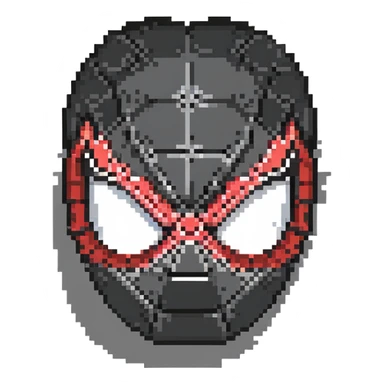 spiderman head sticker