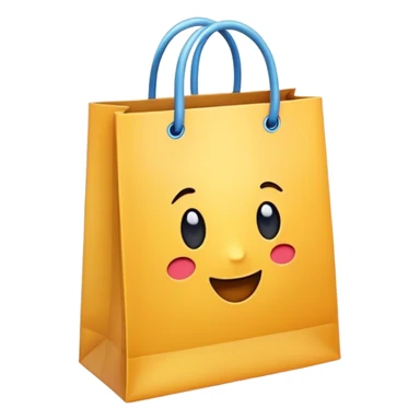 shop bag sticker