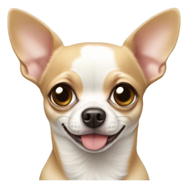 Pincher chihuahua and white and tan chihuahua  sticker