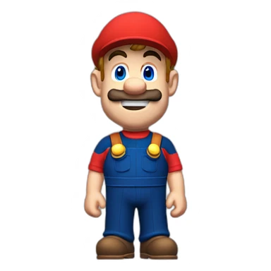 Mario as Max Verstappen sticker