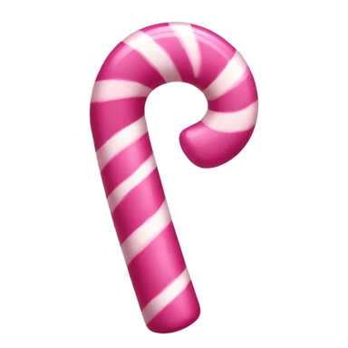 Pink candy cane  sticker