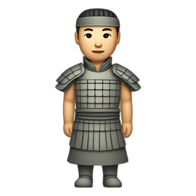 chinese Terracotta Warrior sticker