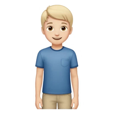 create emoji of a boy getting up sticker