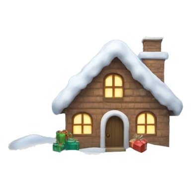 Christmas winter sticker