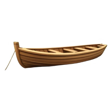 A boat on a quiet river sticker