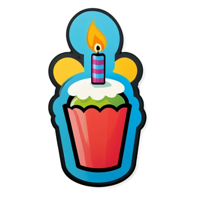 Happy birthday  sticker