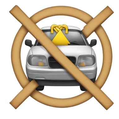 “Don’t crash out” on sign sticker