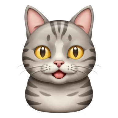 cat farting and crying sticker