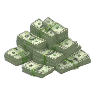 a lot of money sticker