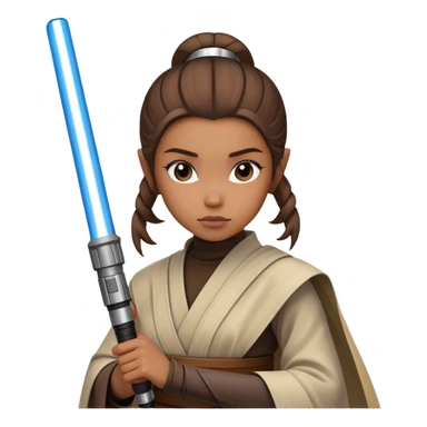 Star Wars Jedi Girl sticker