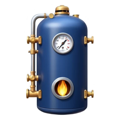 navy blue boiler modern detailed mlore detailed sticker