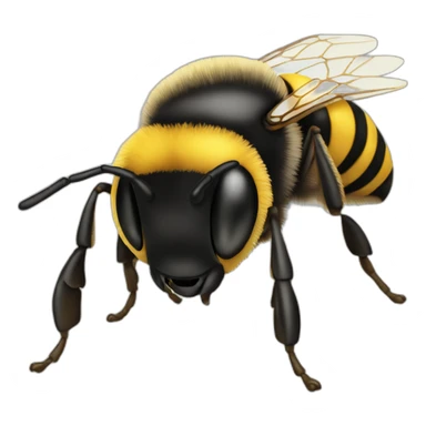 Abeja humana sticker