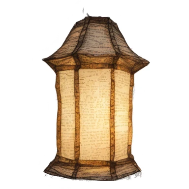 Glowing Shakespeare made of newspaper and bokeh fairy lights lanterns stained glass, fairy lights, bokeh, annotated sketch, handwritten letters, collage of intricate patterns, lantern, bokeh sticker