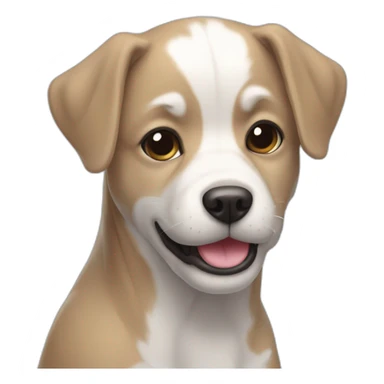 Chien dans la douche sticker