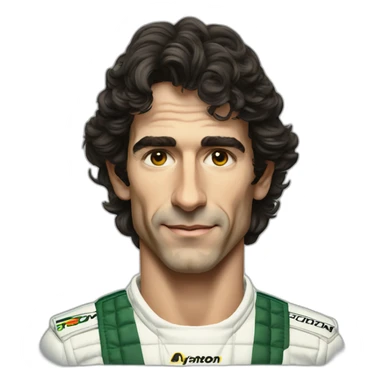 Ayrton Senna sticker