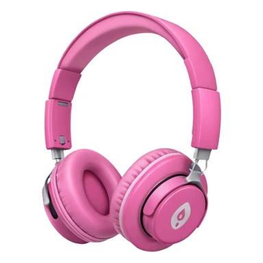 Pink Headphone other model sticker