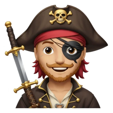 Jolly Rogger of shanks sticker