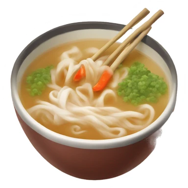 Hot chinese soup sticker