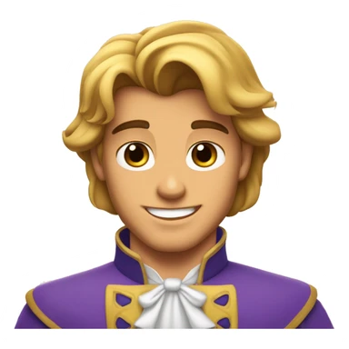 Prince Adam from beauty and the beast  sticker