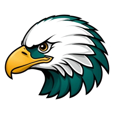 Philidelphia Eagles Logo American football sticker