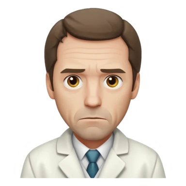 dr house from the TV show House m.d sticker