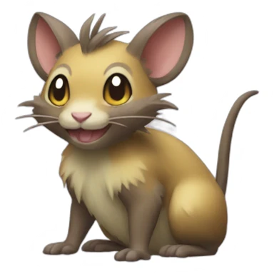 ratata pokemon sticker