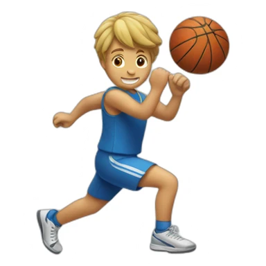 playing sports sticker