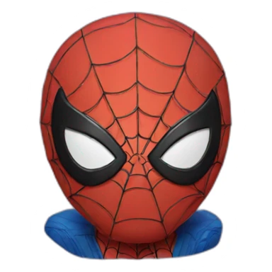 spider-man thinking sticker