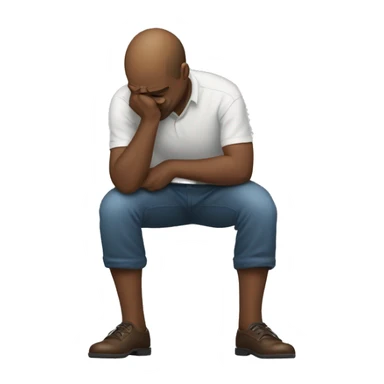 hunched back man sticker