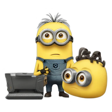 Minion movie sticker