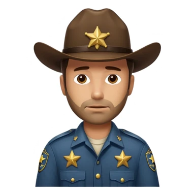 Rick grimes sticker
