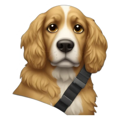 dog inside the car sticker