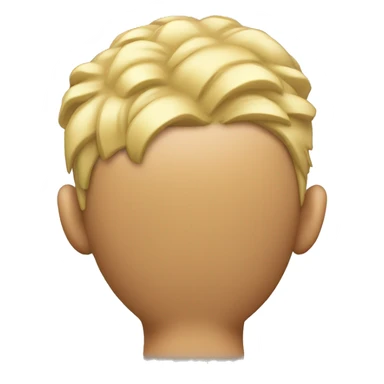 scratching the back of the head  sticker