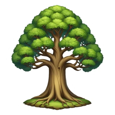 yggdrasil tree- upper world-lower world sticker