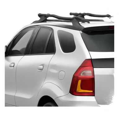 bike rack back of car sticker