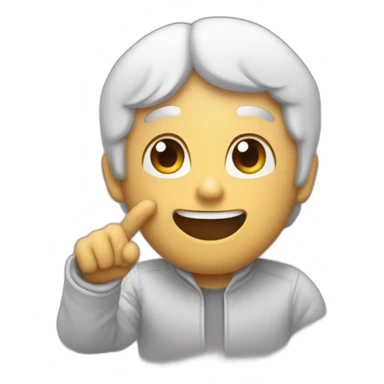 Doigt sur une main sticker