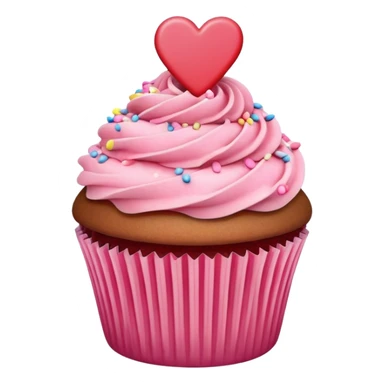 Happy Valentine’s Day cupcake sticker