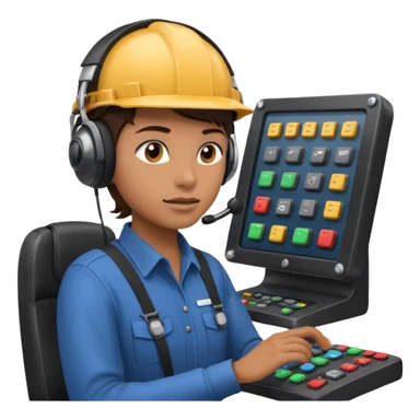 Ride Operator at Controls sticker