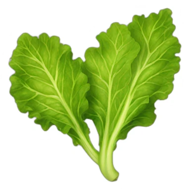 Gold spray painted lettuce leaf lettuce leaf sticker