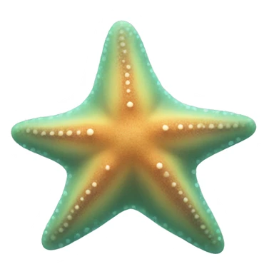 alien starfish sticker