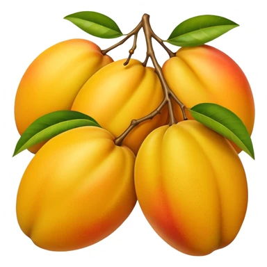 67 mango mustderd  sticker