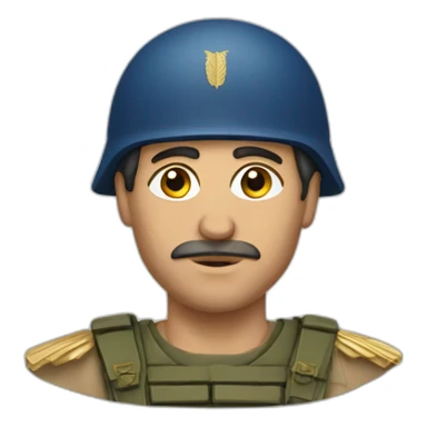 greek soldier sticker