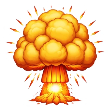 Nuclear explosion sticker