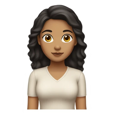 Small Latina female sticker