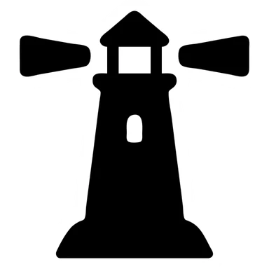 lighthouse sticker