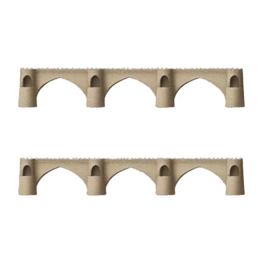 very simple medieval bridge sticker