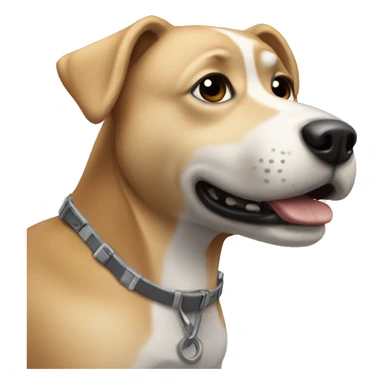 Prosthetic for a dog sticker