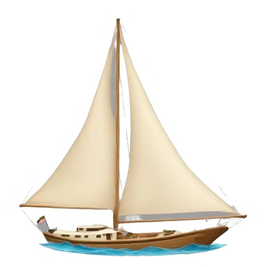 yacht camel sticker