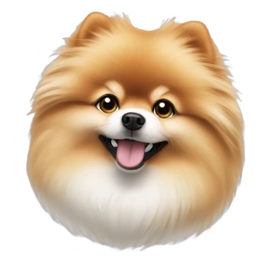 Pomeranian dog sticker