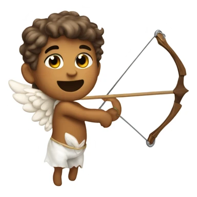 cupido arco y flecha sticker